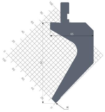 пуансон STP 047 88 R0.6